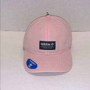 Pink adidas hat